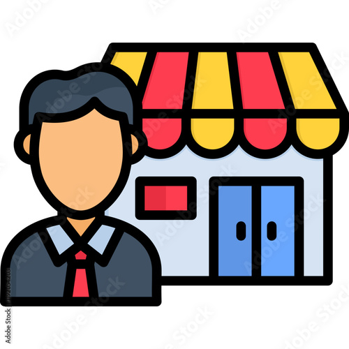 Shop Owner Icon
