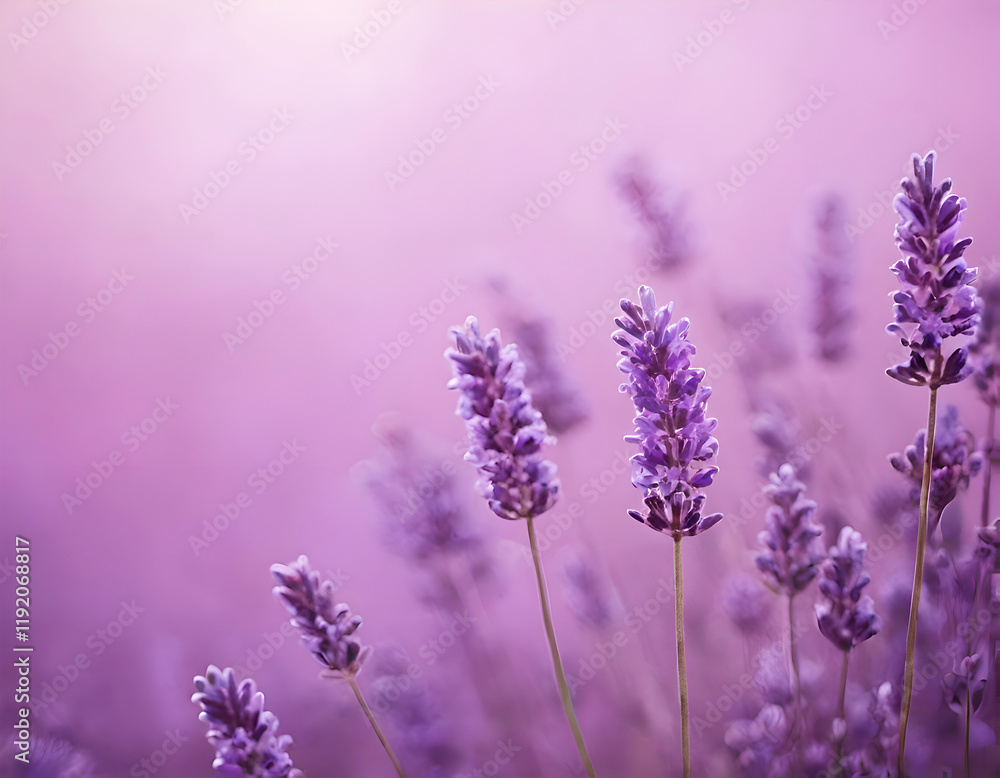 Obraz premium Lavender Flower Field.