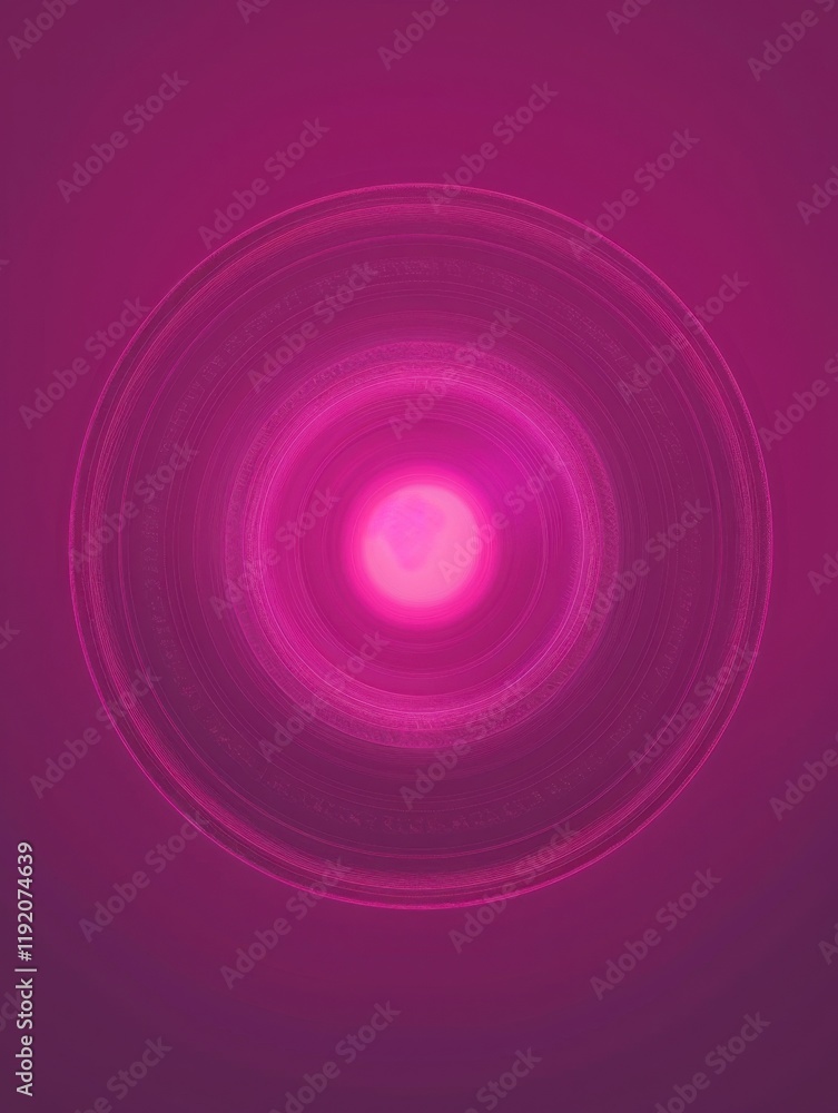 Abstract Pink Circular Light Energy Vortex: A Digital Art Creation Abstract Pink Circular Light Energy Vortex: A Digital Art Creation