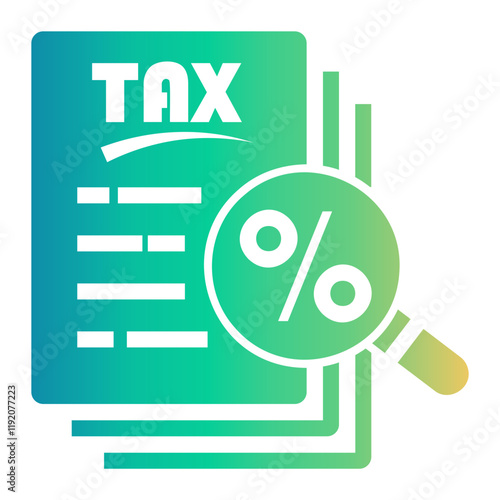 tax Gradient icon