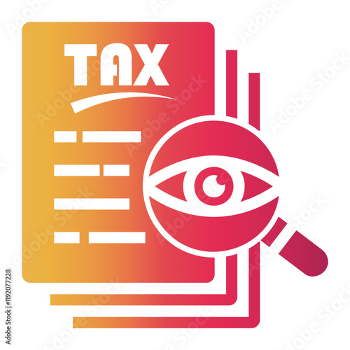 tax Gradient icon