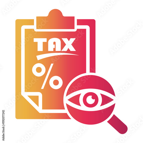 tax Gradient icon