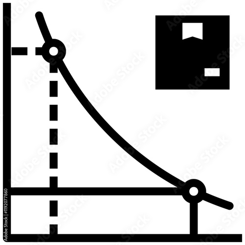Demand Curve Icon