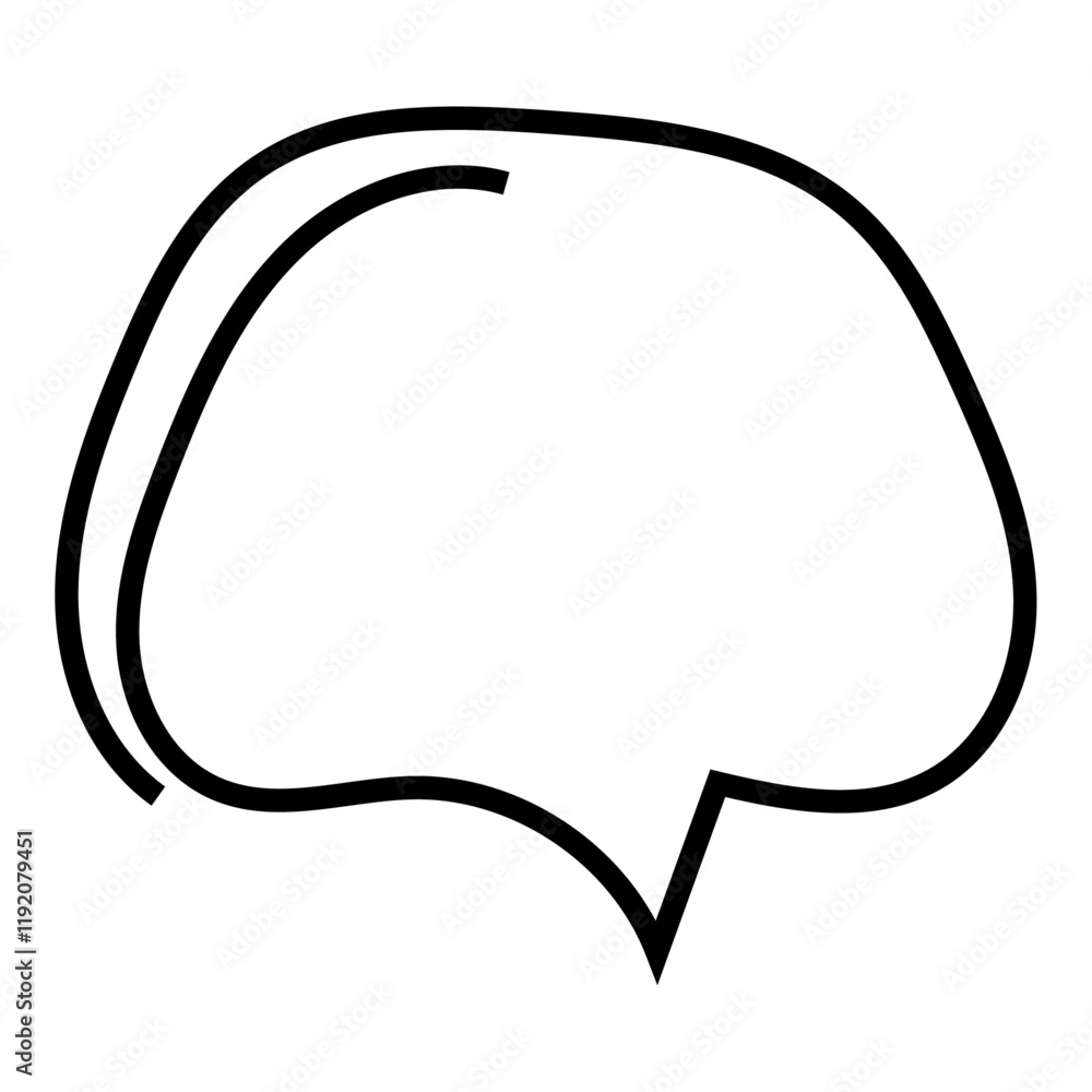 Set of blank white speech bubble in flat design, chatting box, message box icon. Balloon doodle style of thinking sign symbol. Speech bubble. thoughts and ideas, comments for people Set of blank white speech bubble in flat design, chatting box, message box icon. Balloon doodle style of thinking sign symbol. Speech bubble. thoughts and ideas, comments for people