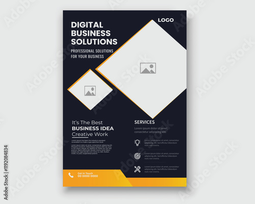 Business flyer design template. perfect business marketing social media and google banner set