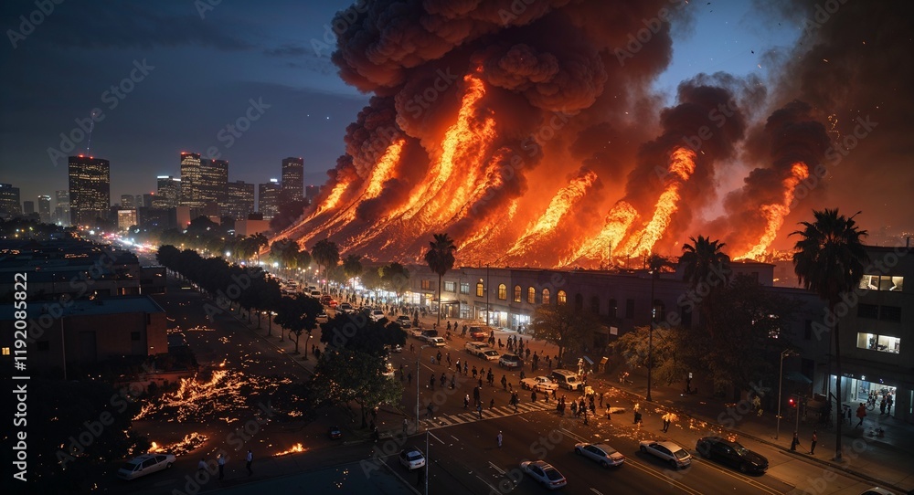 fire in the city fire in the city