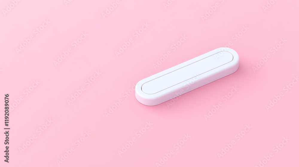A minimalist white device lies on a soft pink background, showcasing a modern design and simplicity. A minimalist white device lies on a soft pink background, showcasing a modern design and simplicity.