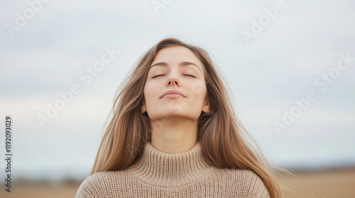 Peaceful Serenity: A young ...