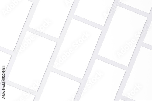 Businesscard mockup（名刺複数枚モックアップ ｜ グレー背景モックアップ）