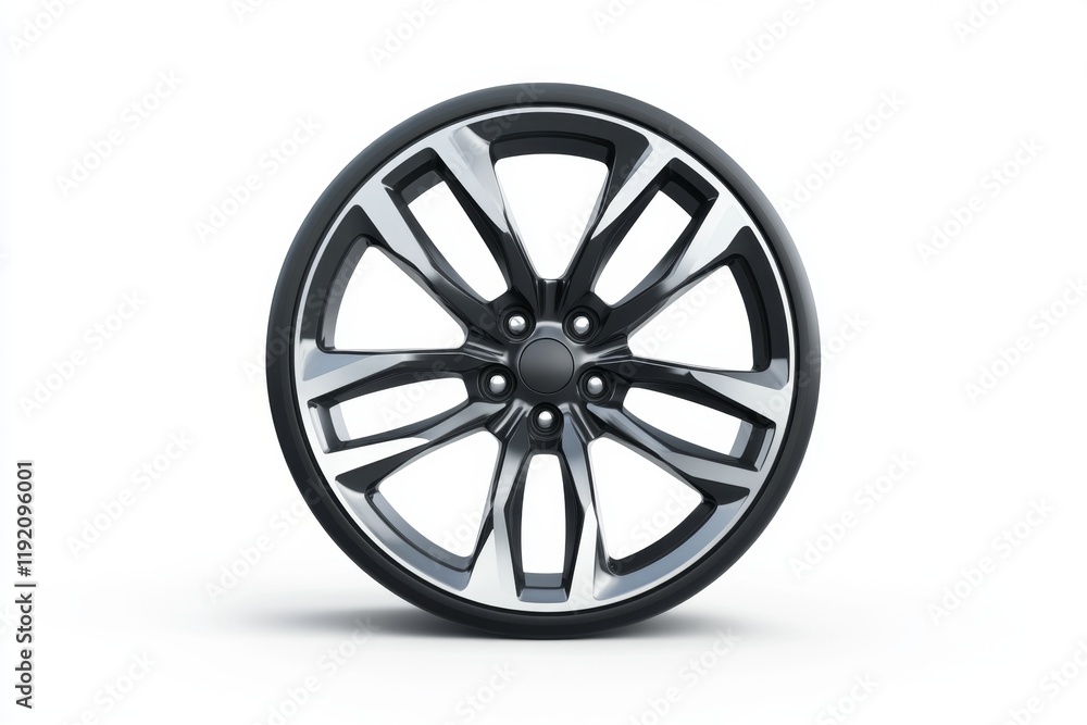 Sleek Modern Alloy Wheel Design Sleek Modern Alloy Wheel Design
