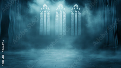 Mysterious Cathedral Interi...