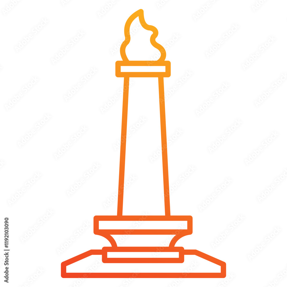 monas icon element for design monas icon element for design