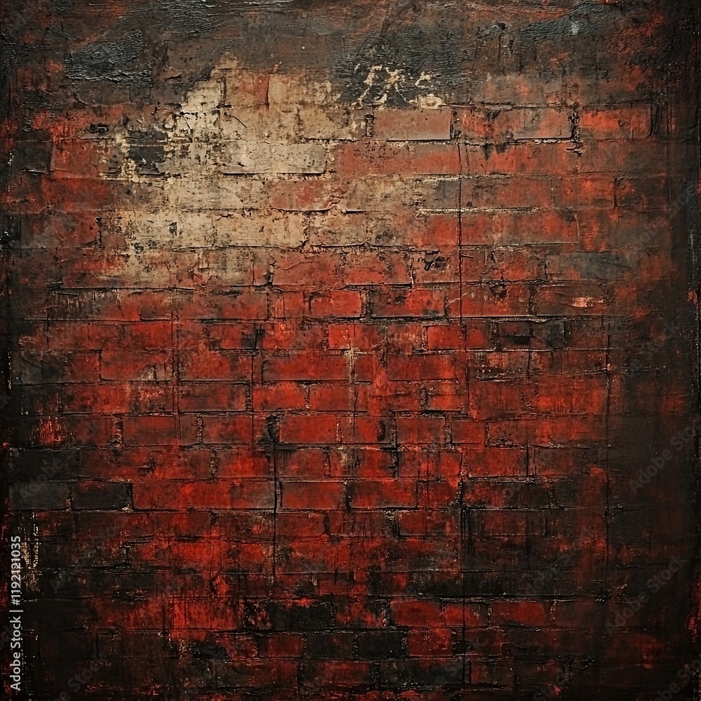 A high-resolution image of a rustic red brick wall. A high-resolution image of a rustic red brick wall.