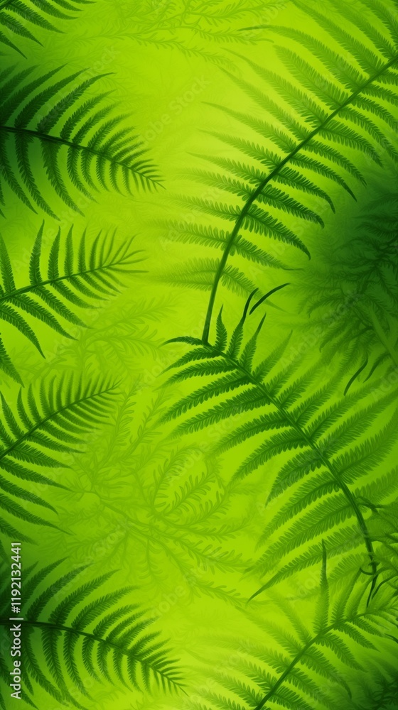 Calming Green Leaf Imprints Calming Green Leaf Imprints
