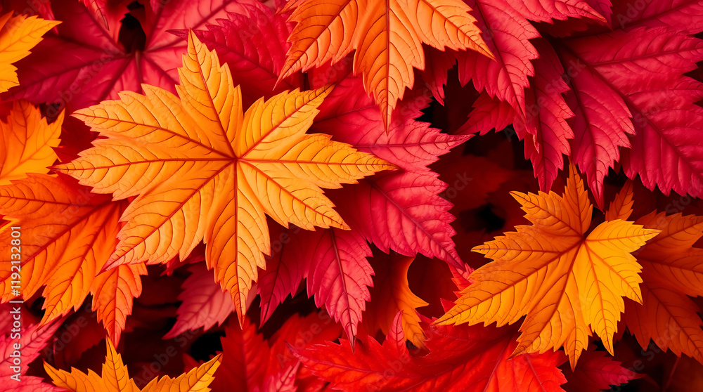 A Mesmerizing Macro View of Autumn Leaves: A Vibrant Tapestry of Fiery Reds, Golden Yellows, and Burnt Oranges with Intricate Veins and Textures, Capturing the Warmth, Depth, and Cozy Charm of Fall in A Mesmerizing Macro View of Autumn Leaves: A Vibrant Tapestry of Fiery Reds, Golden Yellows, and Burnt Oranges with Intricate Veins and Textures, Capturing the Warmth, Depth, and Cozy Charm of Fall in