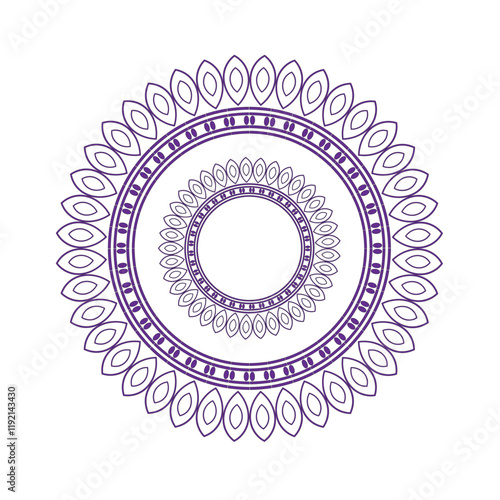 colourful mandala design