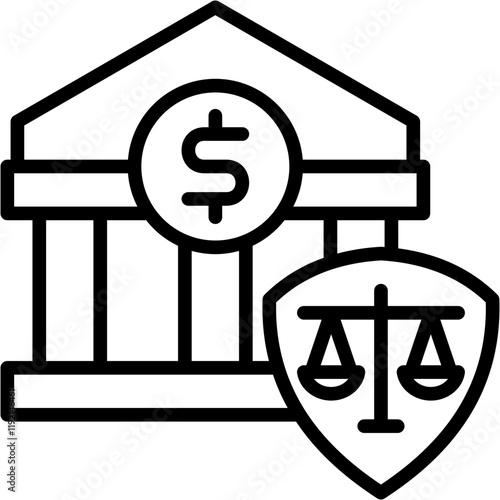 Pawnshop Policy line icon
