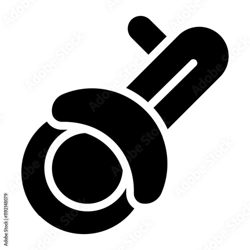 Angle grinder Solid Icon