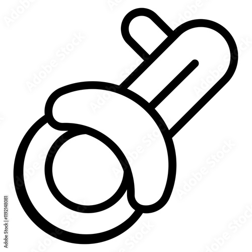 Angle grinder Line Icon