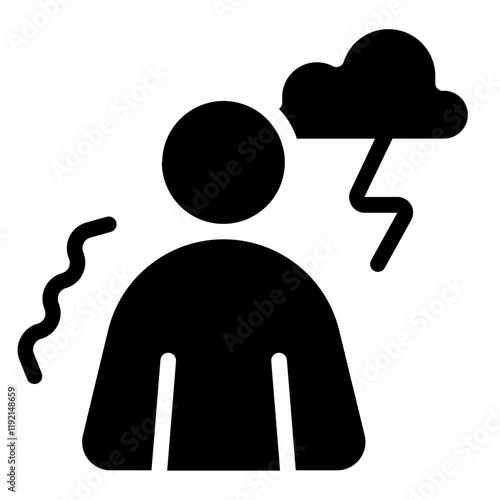 Astraphobia Solid Icon