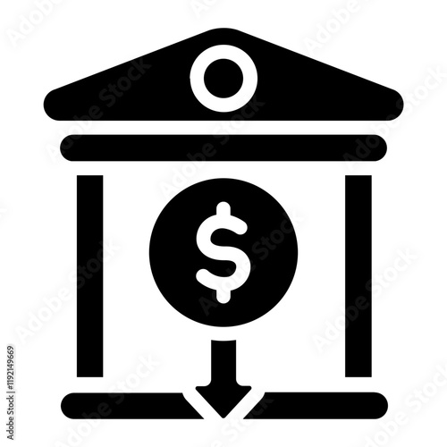 Bankrupt Solid Icon