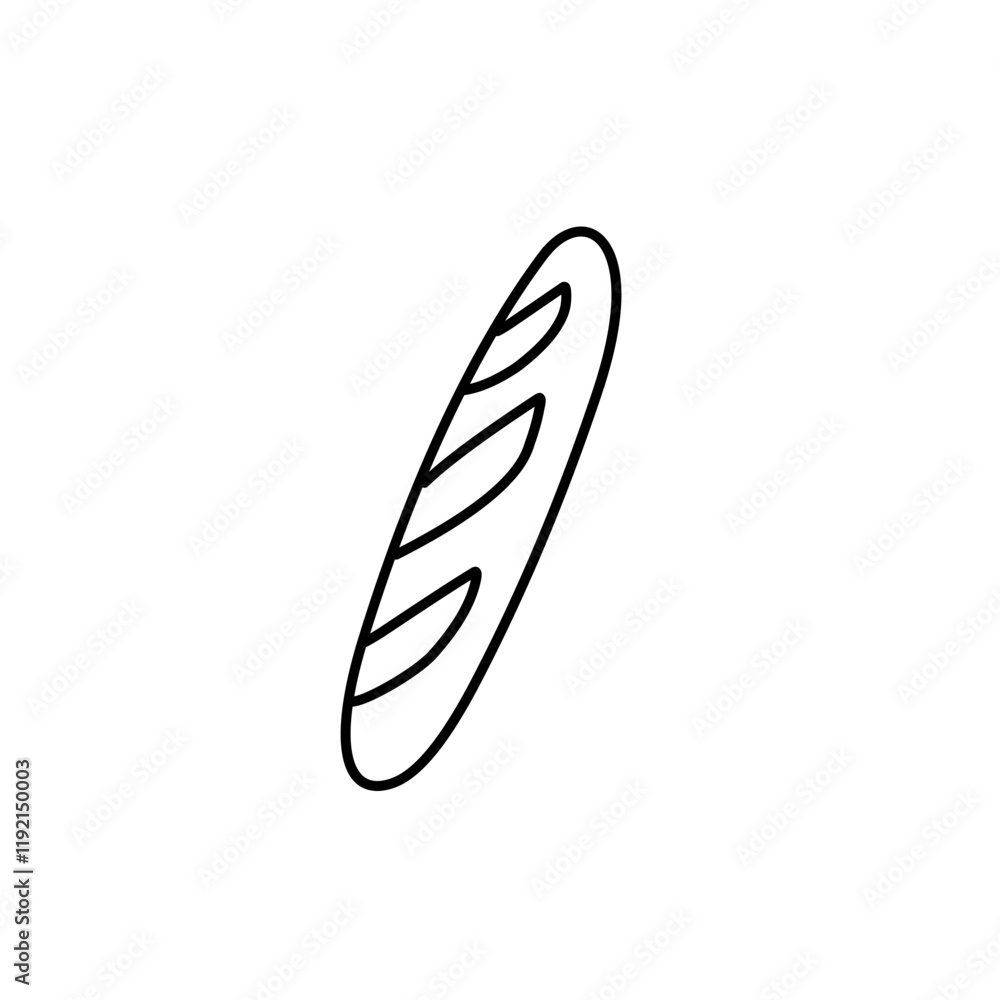bread outline bread outline