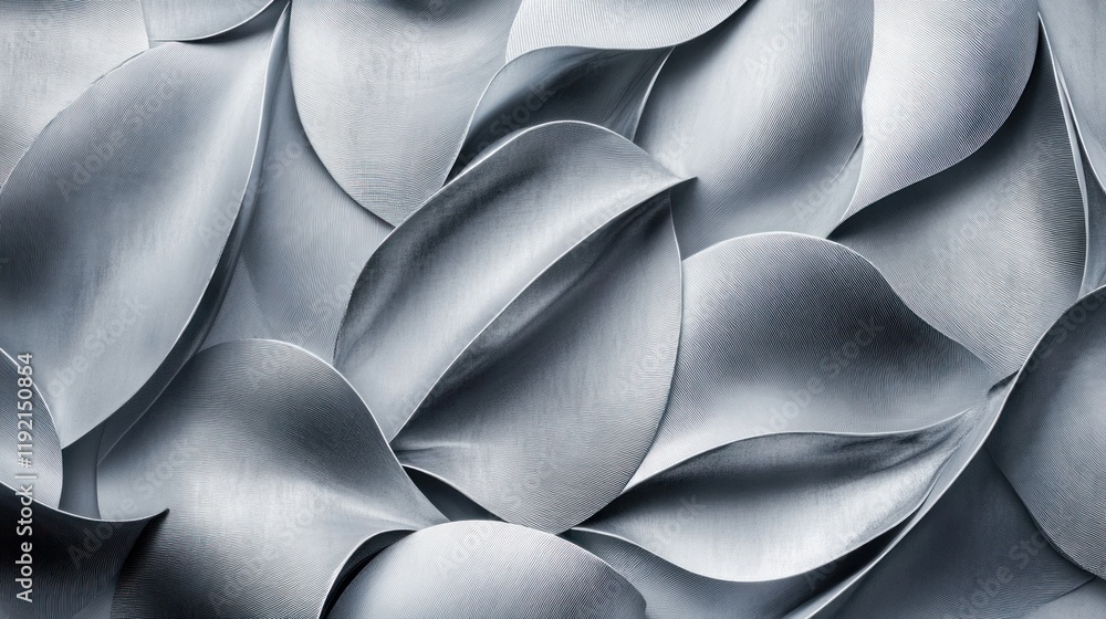 Abstract aluminum texture with a grainy metallic gray surface, featuring smooth silver leaf patterns and subtle blurred gradients Abstract aluminum texture with a grainy metallic gray surface, featuring smooth silver leaf patterns and subtle blurred gradients