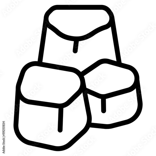 Charcoal Line Icon