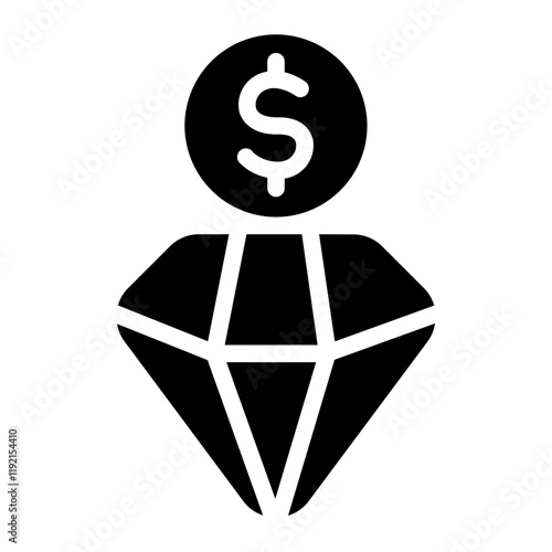 Diamond Solid Icon