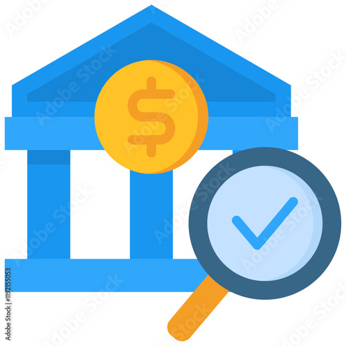 Loan Appraisal flat color icon
