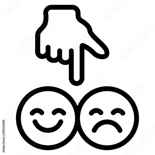 Feedback Line Icon
