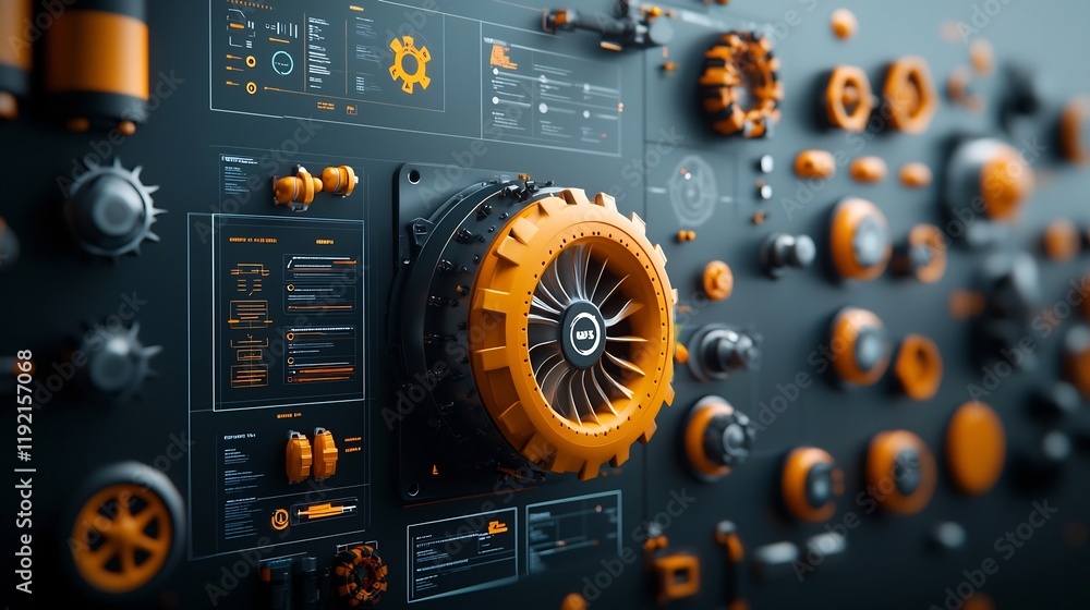 Cutting Edge Digital Streamlining Offshore Industrial Workflows with Futuristic Aesthetics Cutting Edge Digital Streamlining Offshore Industrial Workflows with Futuristic Aesthetics