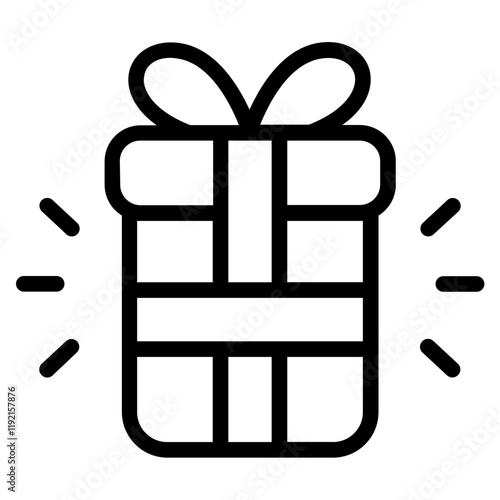 Give away Line Icon
