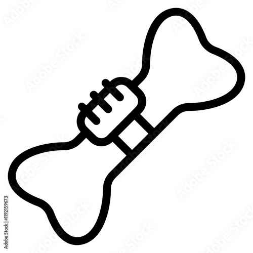 Internal fixation Line Icon