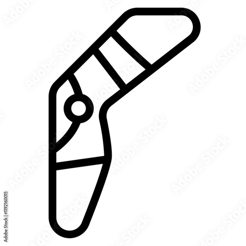 Joint stabilizer Line Icon