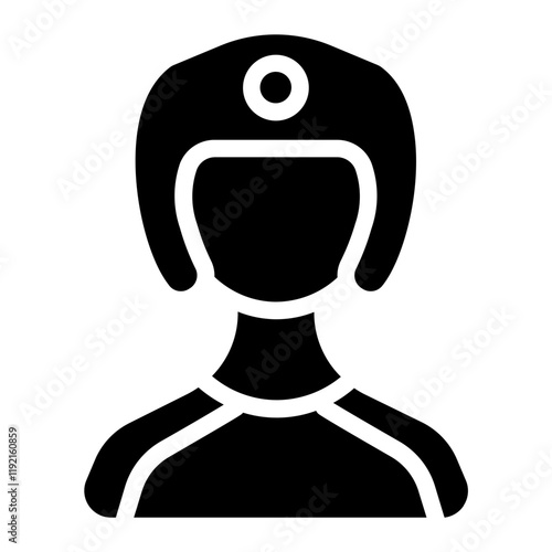Kickboxer avatars Solid Icon