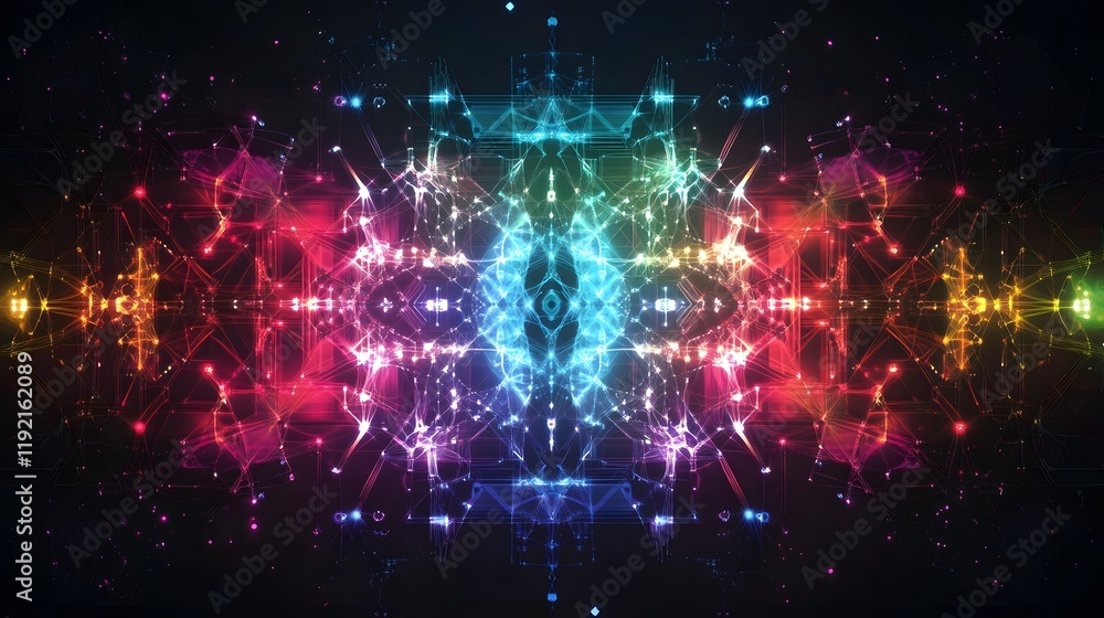 circuit board background with illuminated lines circuit board background with illuminated lines
