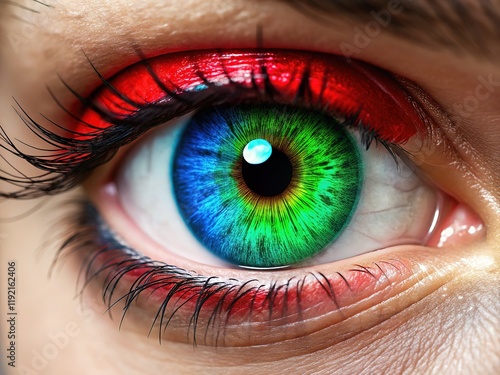 Color Blindness Correction Lenses: Enhanced Vision, Sharp Colors, Bright Clarity photo