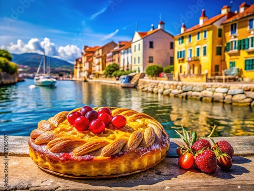Genoese Pastry, Porto-Vecchio Village, Corsica: Sun-Drenched Coastal Delight