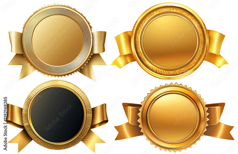 Vibrant golden label isolated on transparent background for exclusive branding ideas. Vibrant golden label isolated on transparent background for exclusive branding ideas.