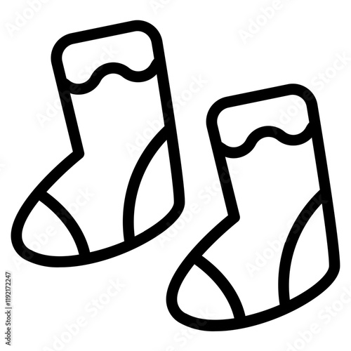 Sock Line Icon