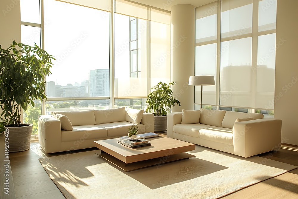Fototapeta premium modern living room