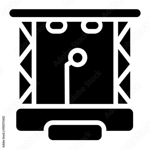 Talent show Solid Icon