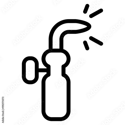 Welding Line Icon
