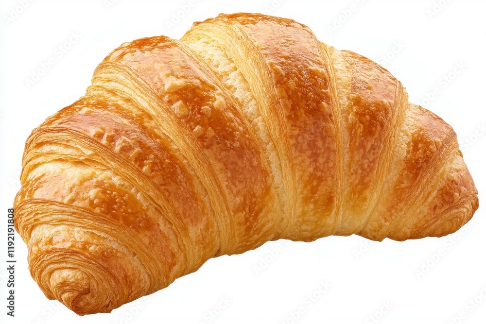 croissant isolated on white background croissant isolated on white background