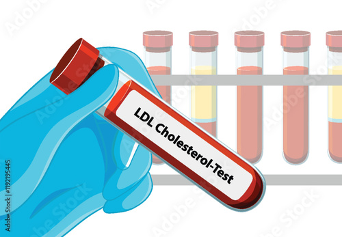 Medical Blood Test for Cholesterol Levels