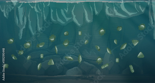 Underwater Science Exploration Scene