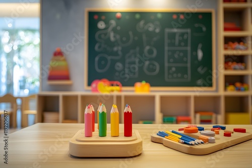 Wallpaper Mural Well-Organized Academic Space Enhances Learning Experience. Educational Environment concept Torontodigital.ca