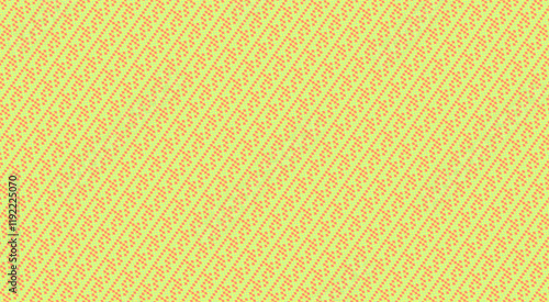 Pattern Design Abstract Texture and Geometric Background in Seamless Fabric and Wallpaper Paper with Floral Stripes and Dynamic Colors - Digital and Artistic Creations for Modern and Vintage Aesthetic