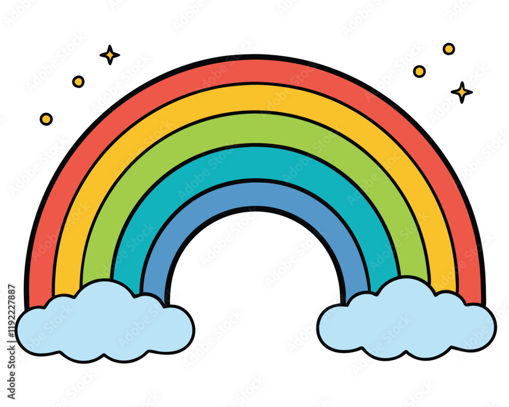 Rainbow vector icon,Rainbow vector art Rainbow vector icon,Rainbow vector art